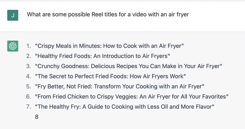 How to use ChatGPT to find the Best Air Fryer in 2023