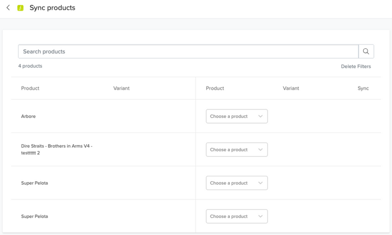Sync Products